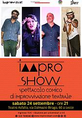 Parte la xi edizione di improvviva con lo spettacolo improshow sabato 24 settembre